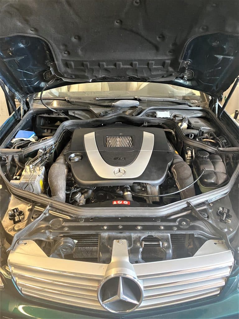 mercedes-benz / mercedes / mercedes cls 350 / distribution