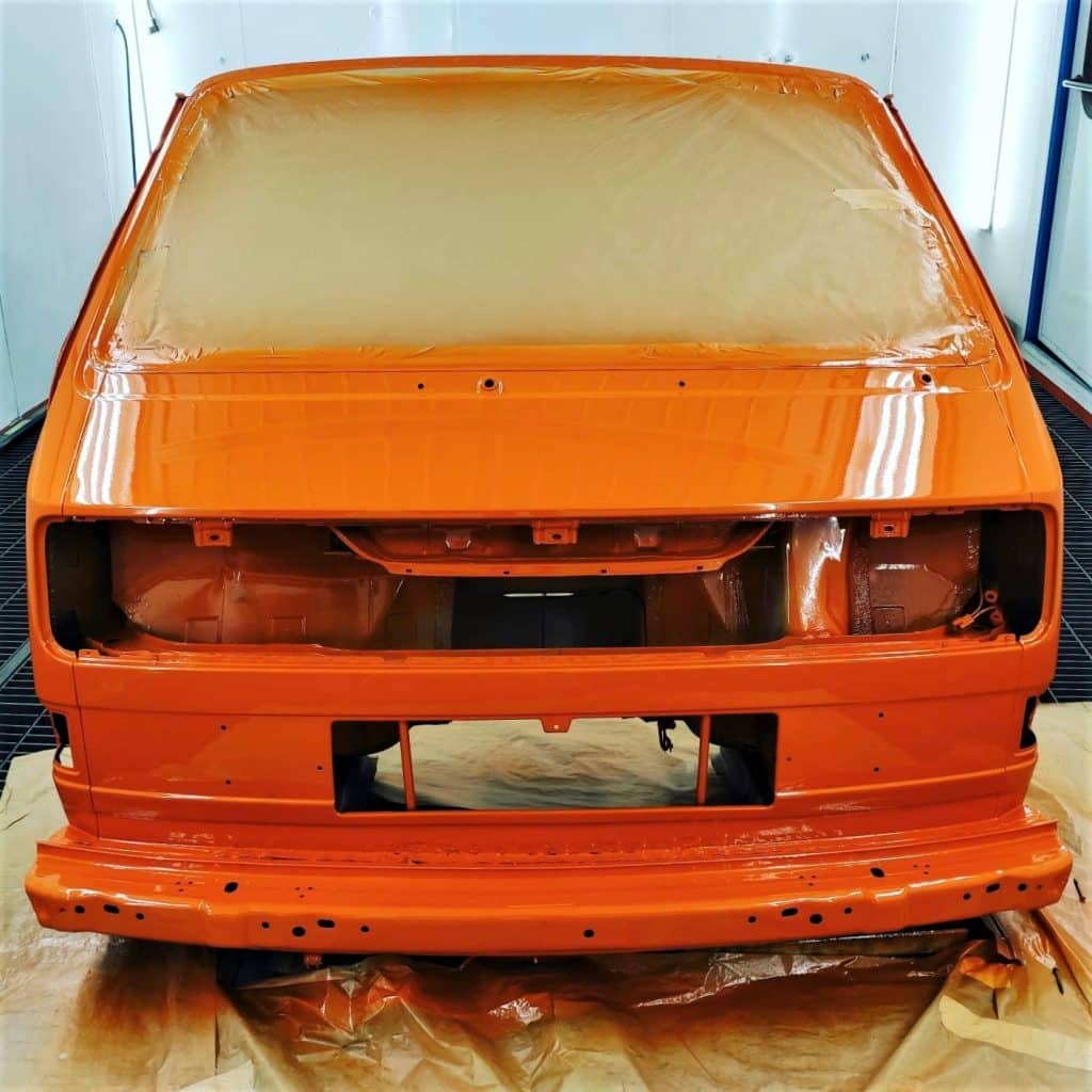 face avant / peinture / volkswagen / T3 / combi 