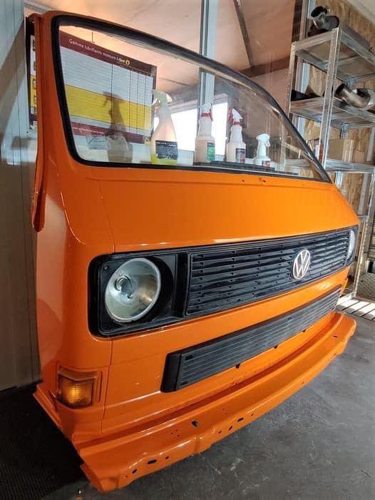 face avant / peinture / volkswagen / T3 / combi 